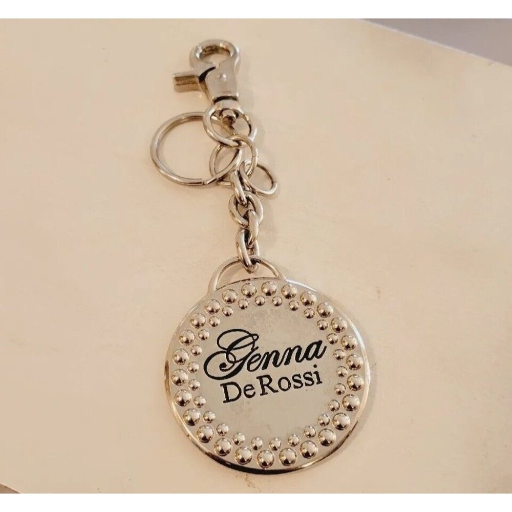 Genna De Rossi Silver Tone Key Chain